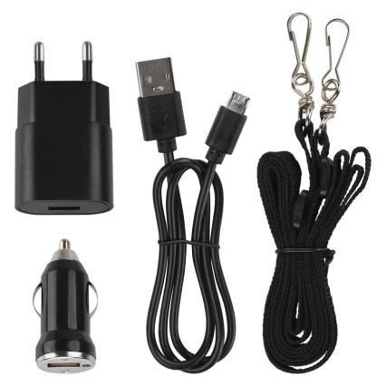 Wiederaufladbare LED-Taschenlampe, 3,7 V, 4000 mAh