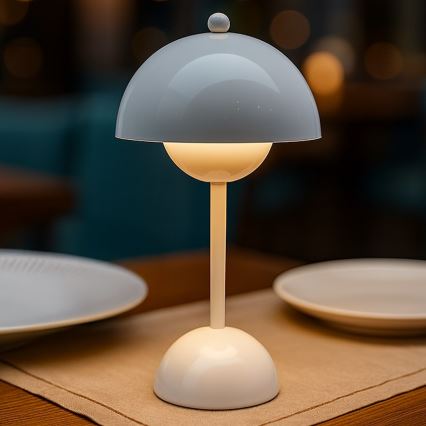 Wiederaufladbare Touch-LED-Tischlampe COSTA LED/3W/5V 2400 mAh 3000-6000K weiß