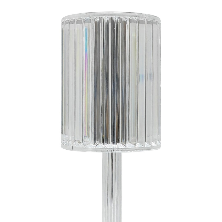 Wiederaufladbare Touch-Tischlampe SIMPLE LED/1W/5V 2400 mAh 3000-6000K klar