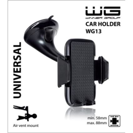 Winner Group - Auto-Handyhalterung für Windschutzscheibe schwarz