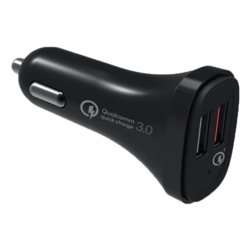 Winner Group - Autoladegerät 2x USB-A mit Power Delivery 30W, schwarz