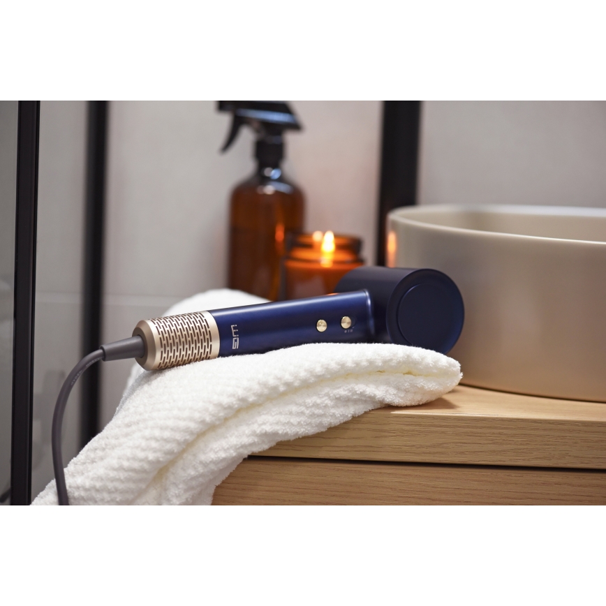 Winner Group - Haartrockner mit Ionisator Elegance Air 1600W/230V blau