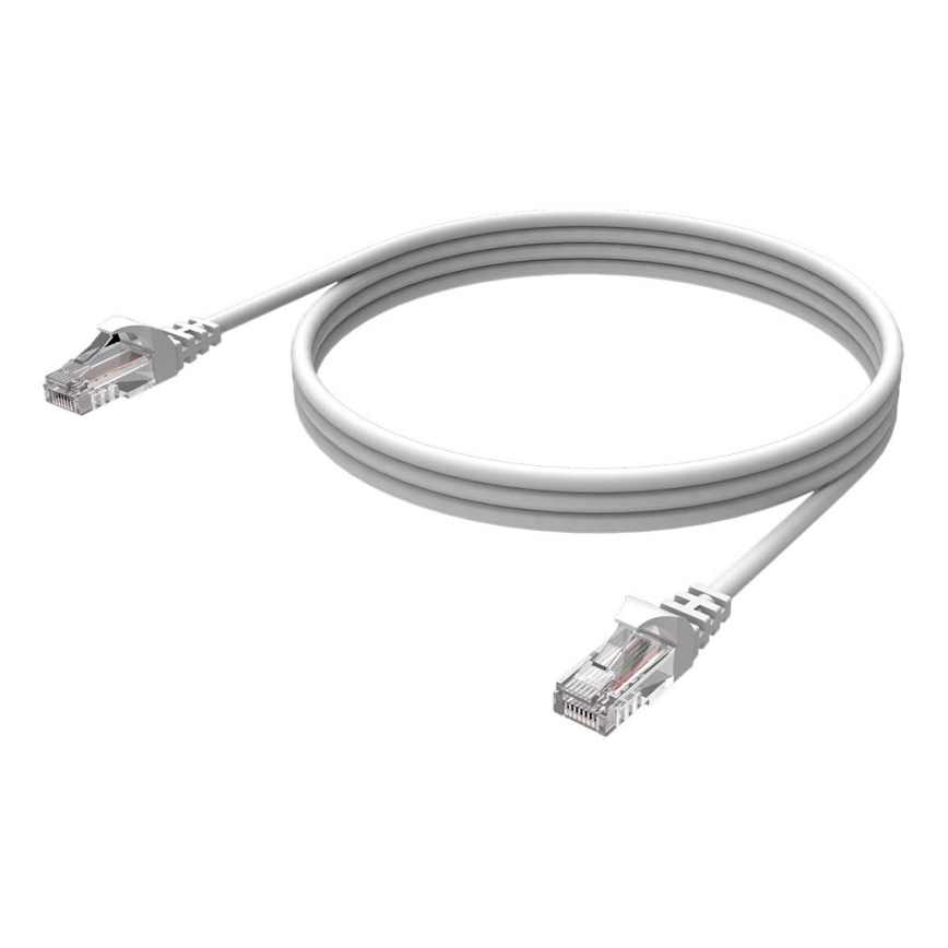 Winner Group - Netzwerkkabel RJ45 / RJ45 CAT-5E 15m weiß