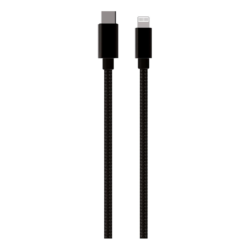 Winner Group - USB-Kabel Lightning / USB-C 60W 50cm schwarz