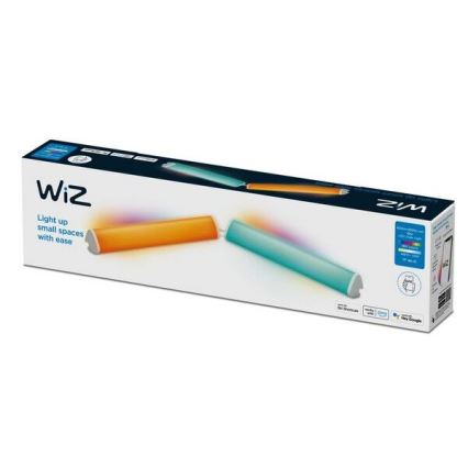 WiZ - SET 2x dimmbare LED RGBW Lampe BAR LED/5,5W/230V 2200-6500K Wi-Fi