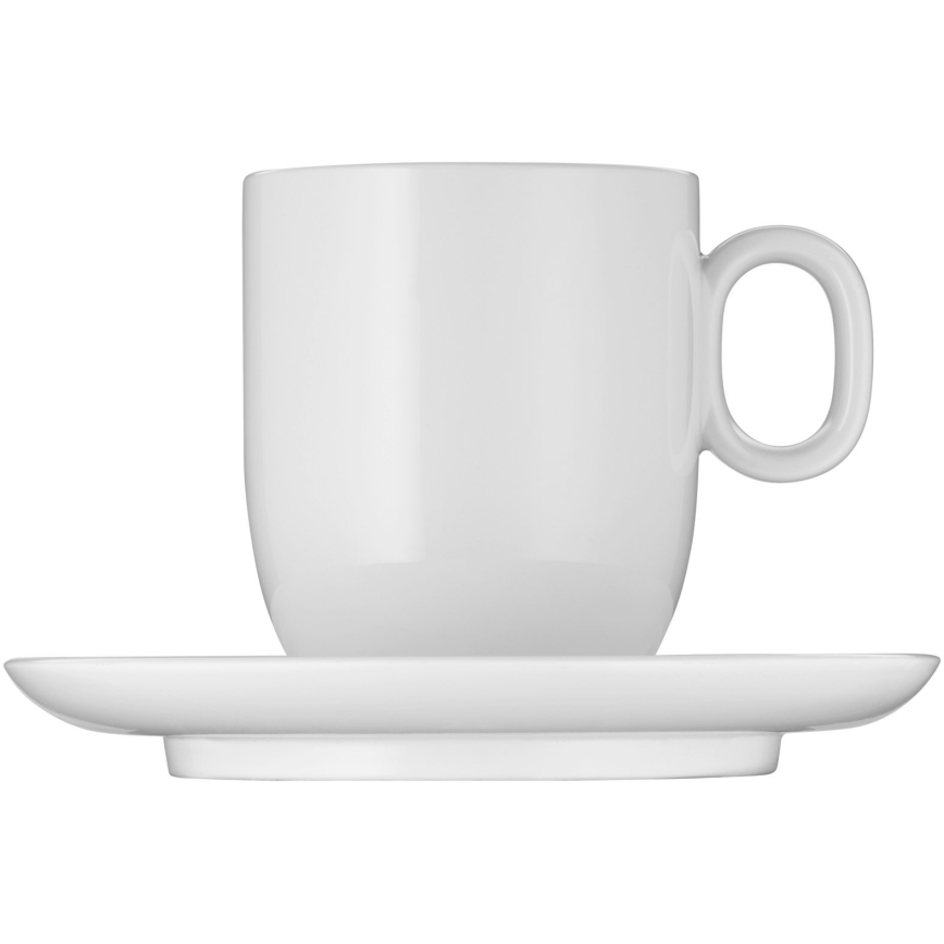WMF - SET 2x Café-Crème-Tasse mit Untertasse BARISTA 170 ml weiß