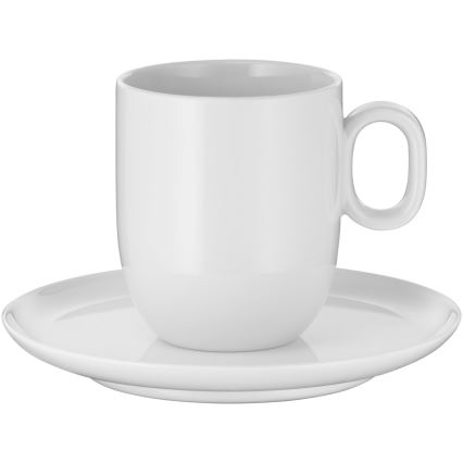 WMF - SET 2x Café-Crème-Tasse mit Untertasse BARISTA 170 ml weiß