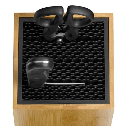 WMF - 6-teiliges Küchenmesserset im Messerblock SPITZENKLASSE PLUS