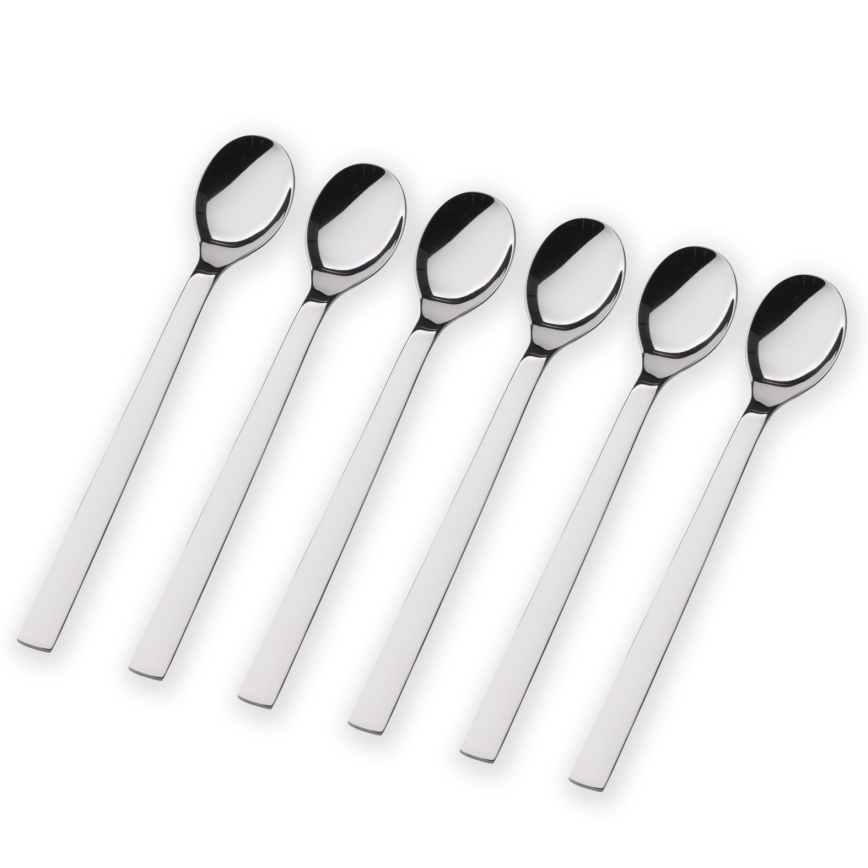 WMF - SET 6x Latte Macchiato Löffel NUOVA Edelstahl