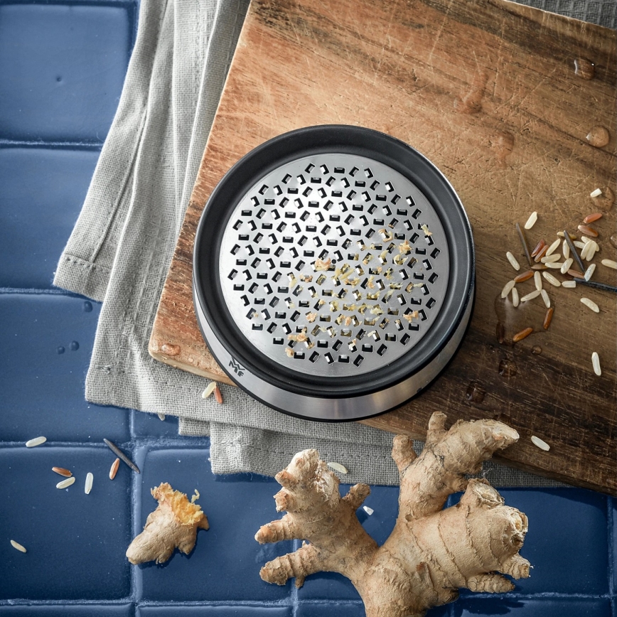 WMF - Ingwerreibe, Ø 9 cm, Edelstahl/Schwarz