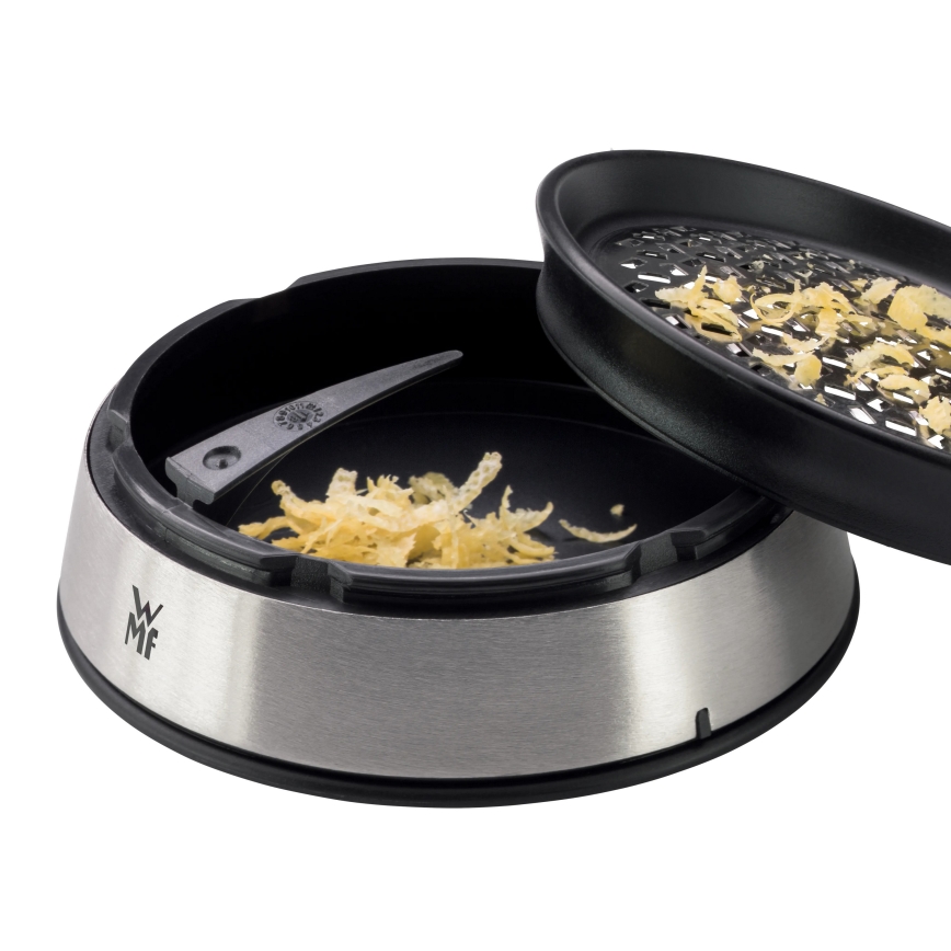 WMF - Ingwerreibe, Ø 9 cm, Edelstahl/Schwarz