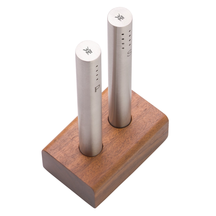 WMF - Salz- und Pfefferstreuer 2 Stück 7,8 cm Akazie
