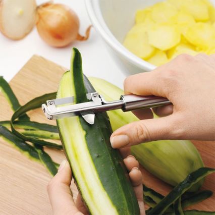 WMF - Schwenkbarer Sparschäler PROFI PLUS, Edelstahl