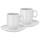 WMF - SET 2x Café-Crème-Tasse mit Untertasse BARISTA 170 ml weiß
