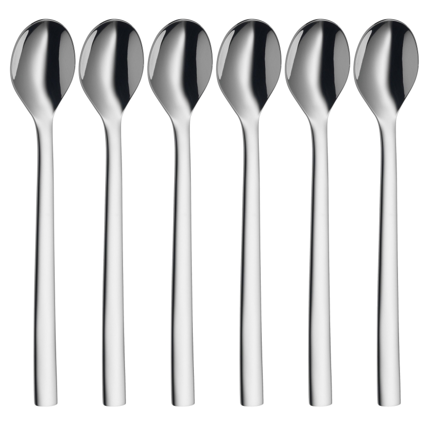 WMF - SET 6x Latte Macchiato Löffel NUOVA Edelstahl