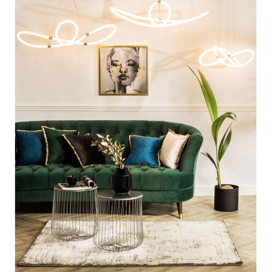 Wofi 11349 - LED dimmbare Hängeleuchte an Seil MIRA LED/50W/230V 3000K