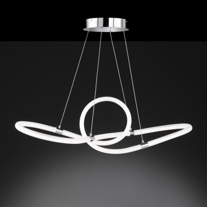 Wofi 11349 - LED dimmbare Hängeleuchte an Seil MIRA LED/50W/230V 3000K