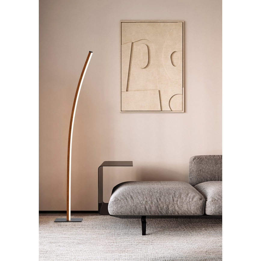 Wofi 3020-106 - Dimmbare LED-Stehlampe BOLOGNA LED/21W/230V