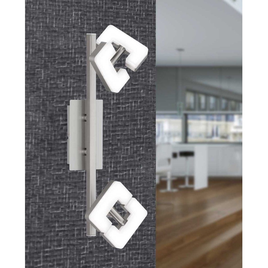 Wofi 7026.02.64.5000 - LED-Strahler ZARA 2xLED/5,2W/230V