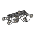 Wofi 9014-1205 - LED-Anbauleuchte NANCY 12xG9/3,5W/230V schwarz/glänzendes Chrom