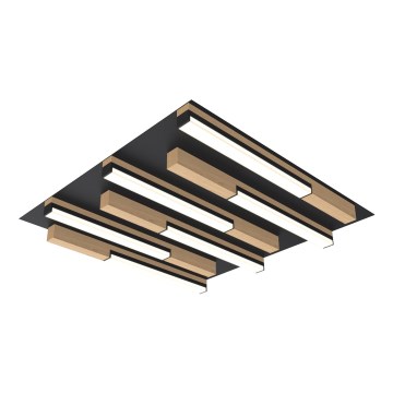 Wofi 9031-606 - LED dimmbares Deckenleuchte PALERMO LED/26W/230V Gummibaum