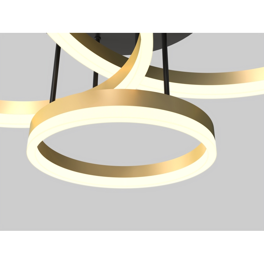 Wofi 9049-401 - LED dimmbare Deckenleuchte PERPIGNAN LED/51W/230V goldfarben