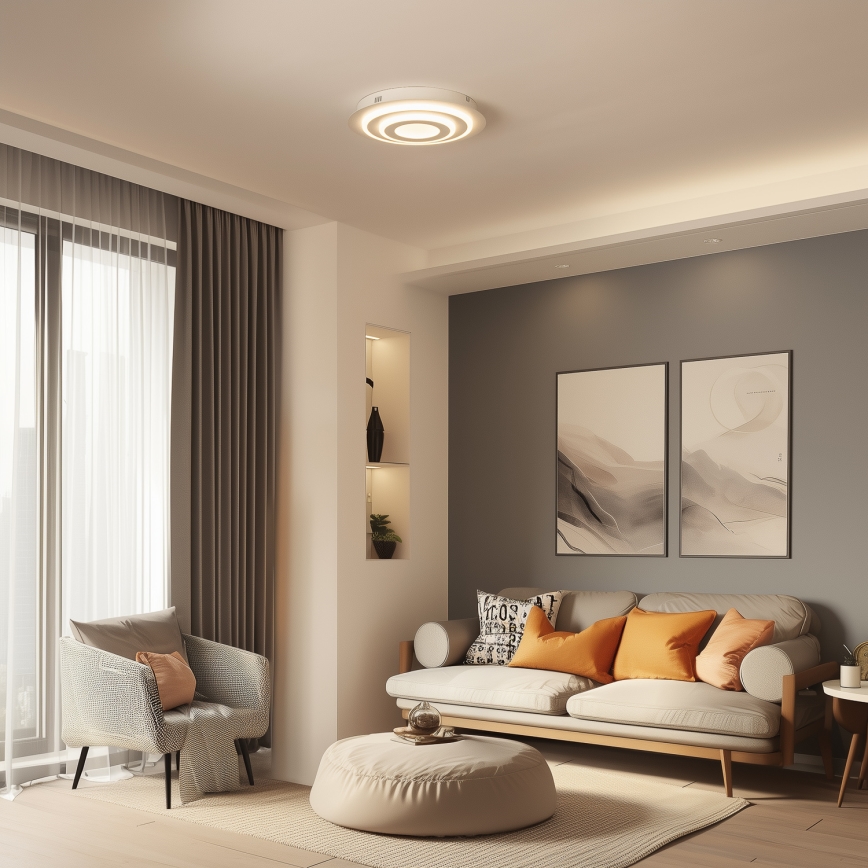 Wofi 9464.01.06.9000 - LED-Deckenleuchte FLYNN LED/25W/230V