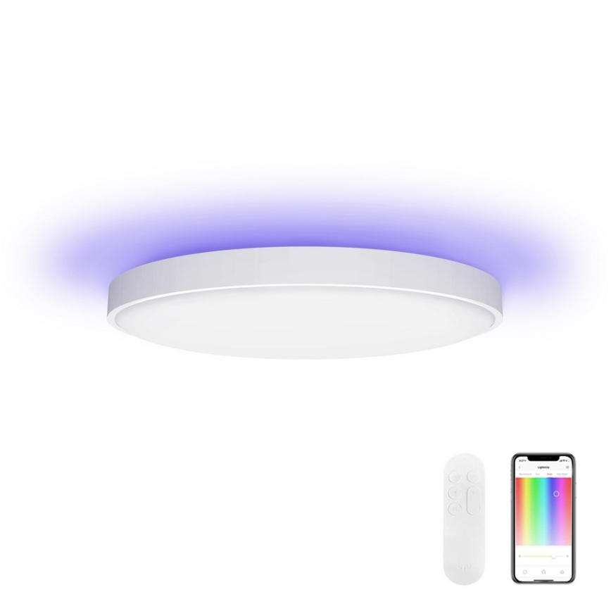 Yeelight - LED RGB dimmbare Deckenleuchte ARWEN 450S LED/50W/230V CRI 90 + Fernbedienung Wi-Fi/BT
