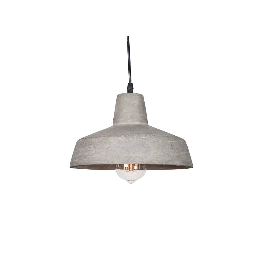Zambelis 1655 - Hängeleuchte an Schnur 1xE27/40W/230V Beton