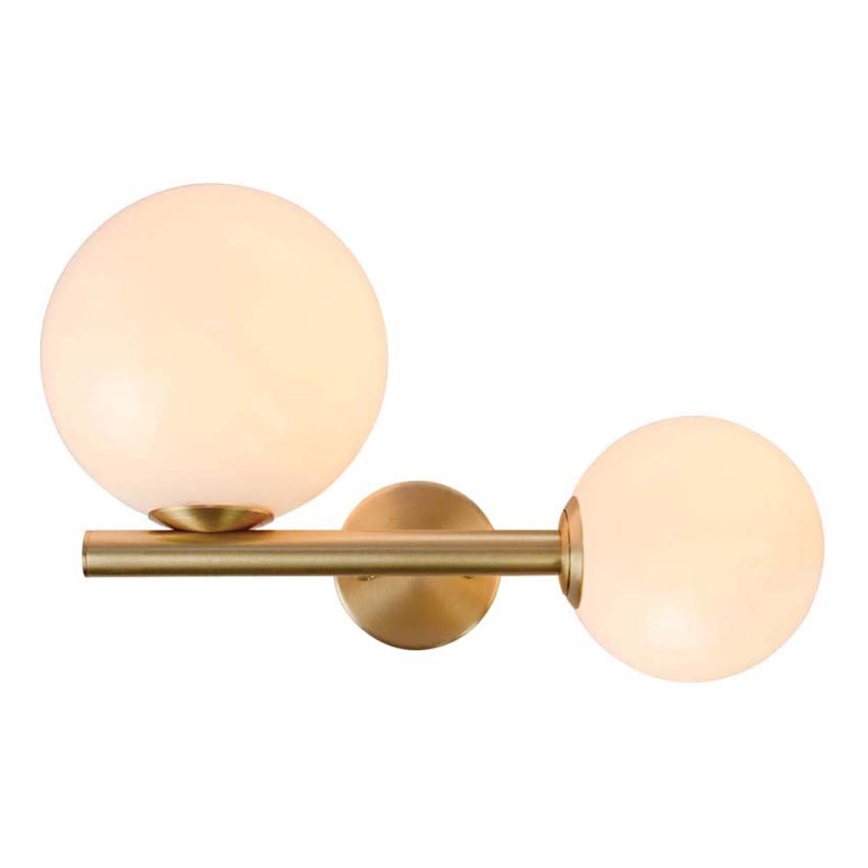 Zambelis 1995 - Wandleuchte 1xG9/7W + 1xE14/15W/230V goldfarben