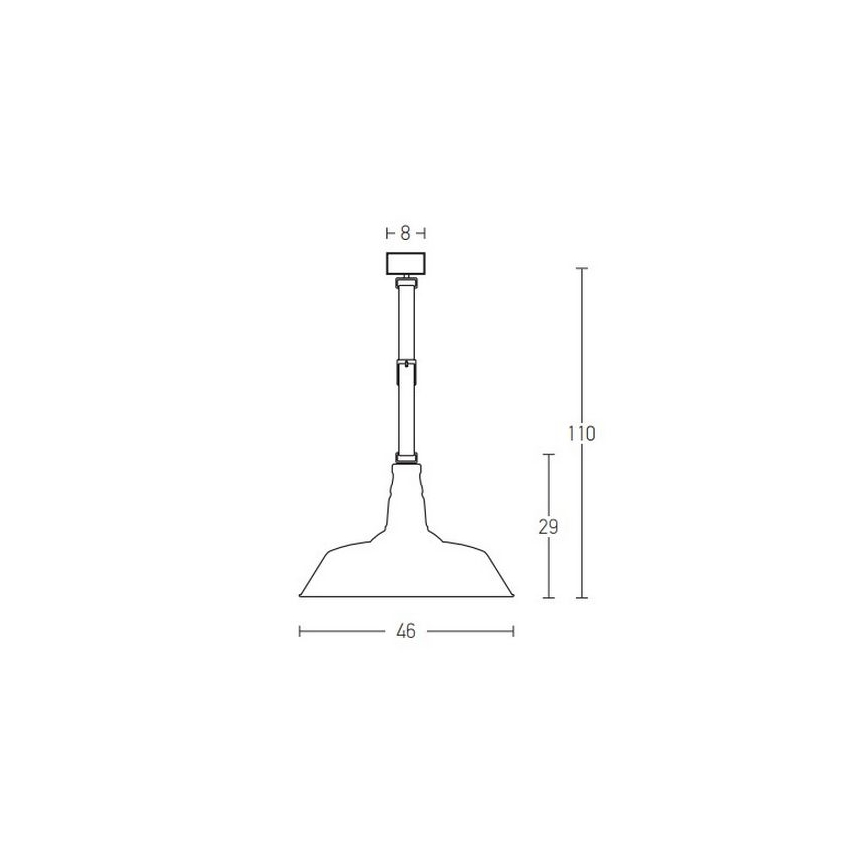 Zambelis 22225 - Hängeleuchte an Schnur 1xE27/40W/230V