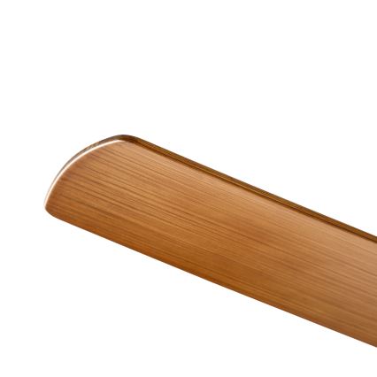 ZEVENTI - LED-Deckenventilator BARROSA LED/18W/230V 3000/4000/6000K Wi‑Fi (Tuya) braun + Fernbedienung