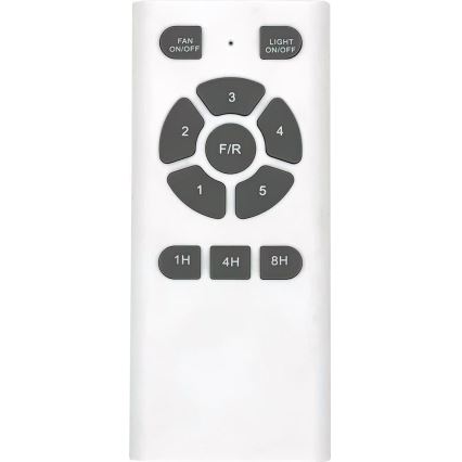ZEVENTI - LED-Deckenventilator NATURITO LED/18W/230V 3000/4000/6000K Wi-Fi Tuya weiß/Eiche + Fernbedienung