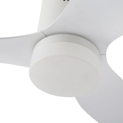 ZEVENTI - LED-Deckenventilator PADUA LED/18W/230V 3000/4000/6000K Wi-Fi Tuya weiß + Fernbedienung