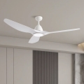 ZEVENTI - LED-Deckenventilator URBINO LED/20W/230V 3000/4000/6000K Wi-Fi Tuya weiß + Fernbedienung