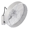 ZEVENTI - Wandventilator FANNY 50W/230V mattchrom + Fernbedienung