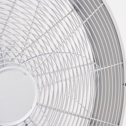 ZEVENTI - Wandventilator FANNY 50W/230V mattchrom + Fernbedienung