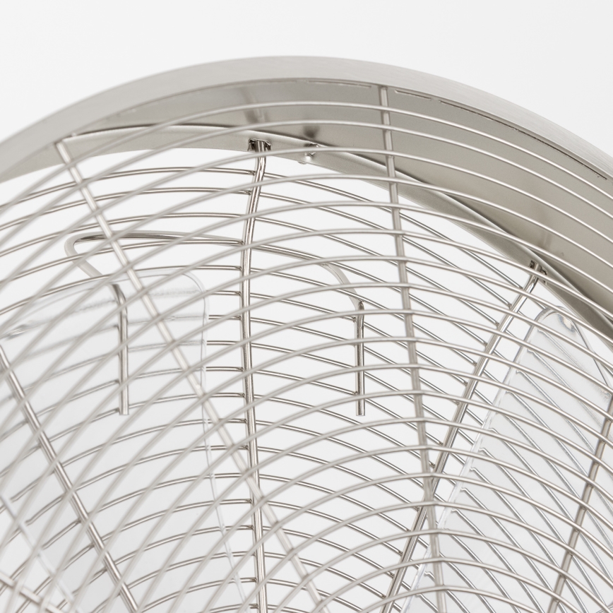 ZEVENTI - Wandventilator FREEZE 50W/230V d 40 cm matt Chrom + Fernbedienung