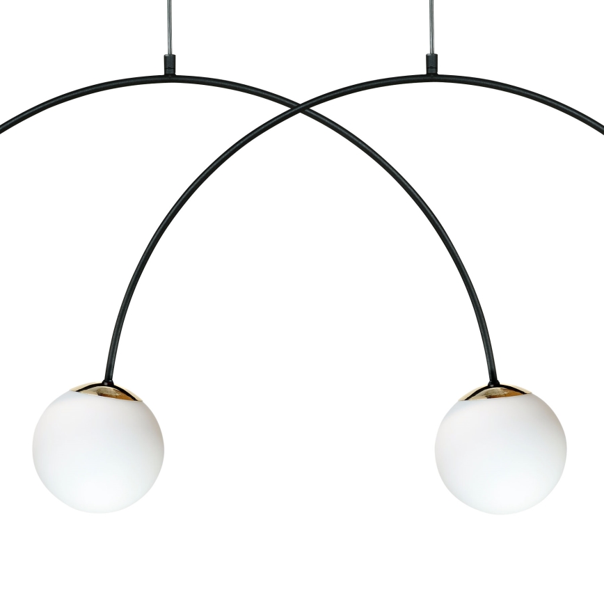 Zuma Line - Pendelleuchte an Kabel 4xE14/10W/230V schwarz