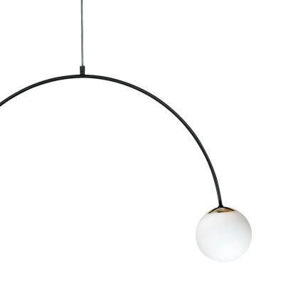 Zuma Line - Hängeleuchte an Kabel 2xE14/10W/230V schwarz
