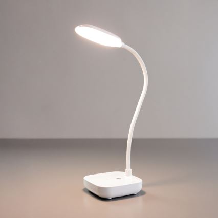 Zuma Line - Aufladbare LED-Tischleuchte LED/7W/1200 mAh 3000/4500/6000K CRI 90 weiß