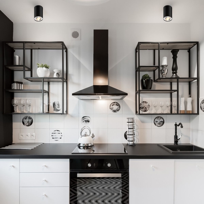 Zuma Line - Einbauleuchte 1xGU10/50W/230V schwarz
