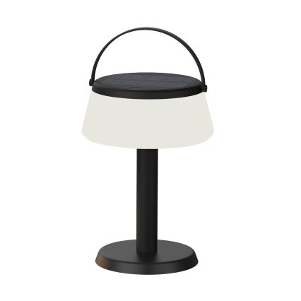 Zuma Line - LED dimmbare solarbetriebene Tischlampe LED/2,2W/2000 mAh IP44 schwarz