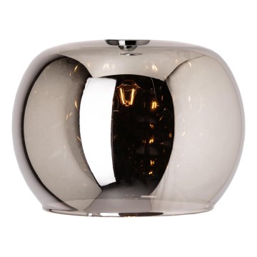 Zuma Line - Ersatzglas für Kronleuchter G9 Ø 13 cm rauchgrau