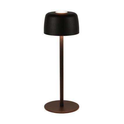 Zuma Line - LED dimmbare wiederaufladbare Tischlampe LED/2W/1200 mAh IP44 schwarz