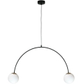 Zuma Line - Hängeleuchte an Kabel 2xE14/10W/230V schwarz