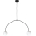 Zuma Line - Hängeleuchte an Kabel 2xE14/10W/230V schwarz