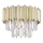 Zuma Line - Kristall-Deckenleuchte 5xE14/40W/230V Gold