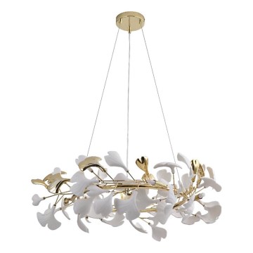 Zuma Line - Kronleuchter mit Kabelaufhängung 6xG9/42W/230V Ø 74 cm goldfarben