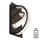 Zuma Line - LED dimmbare Kristall-Wandleuchte LED/18W/230V 2700-6000K Schwarz + Fernbedienung